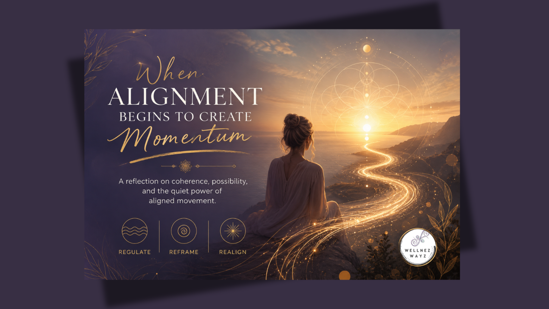 When Alignment Begins to Create Momentum